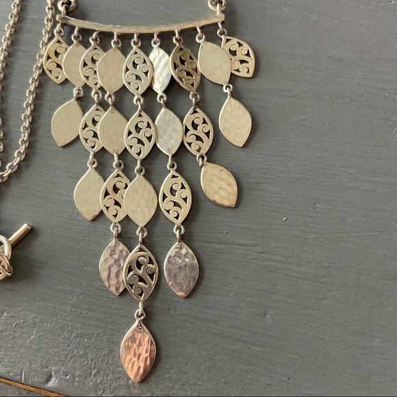 Lois Hill 925 Sterling Silver Chandelier Necklace - Picture 9 of 11